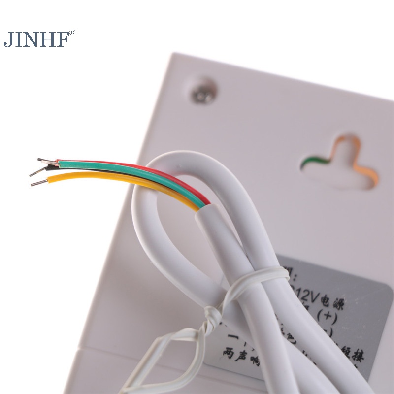 Chuông cửa có dây JINHF 12V cho kiểm soát truy cập văn phòng tại nhà Chống cháy HOT