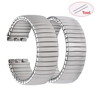 Dây Đồng Hồ Co Giãn Bằng Thép Không Gỉ 17mm Dành Cho Nam Nữ