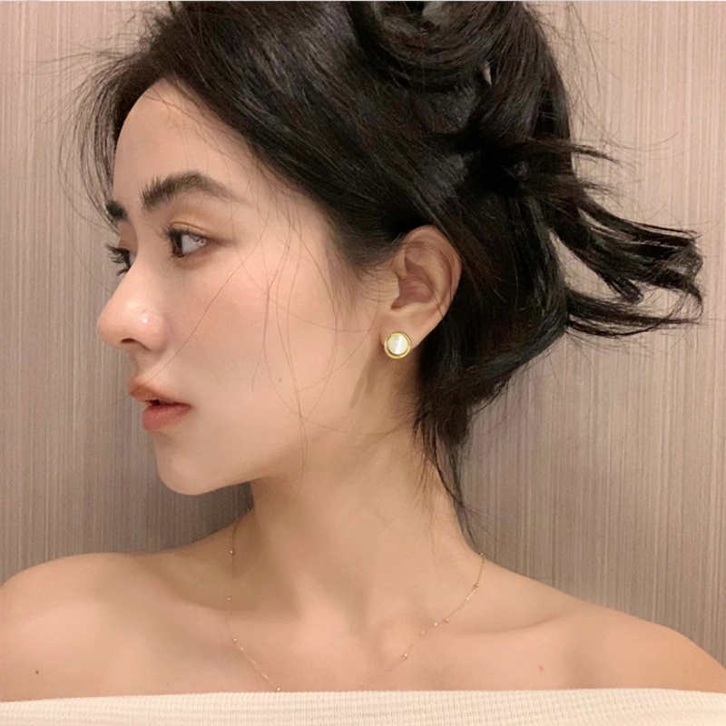Bông tai nữ Opal cao cấp Retro Pháp Bông tai phù hợp