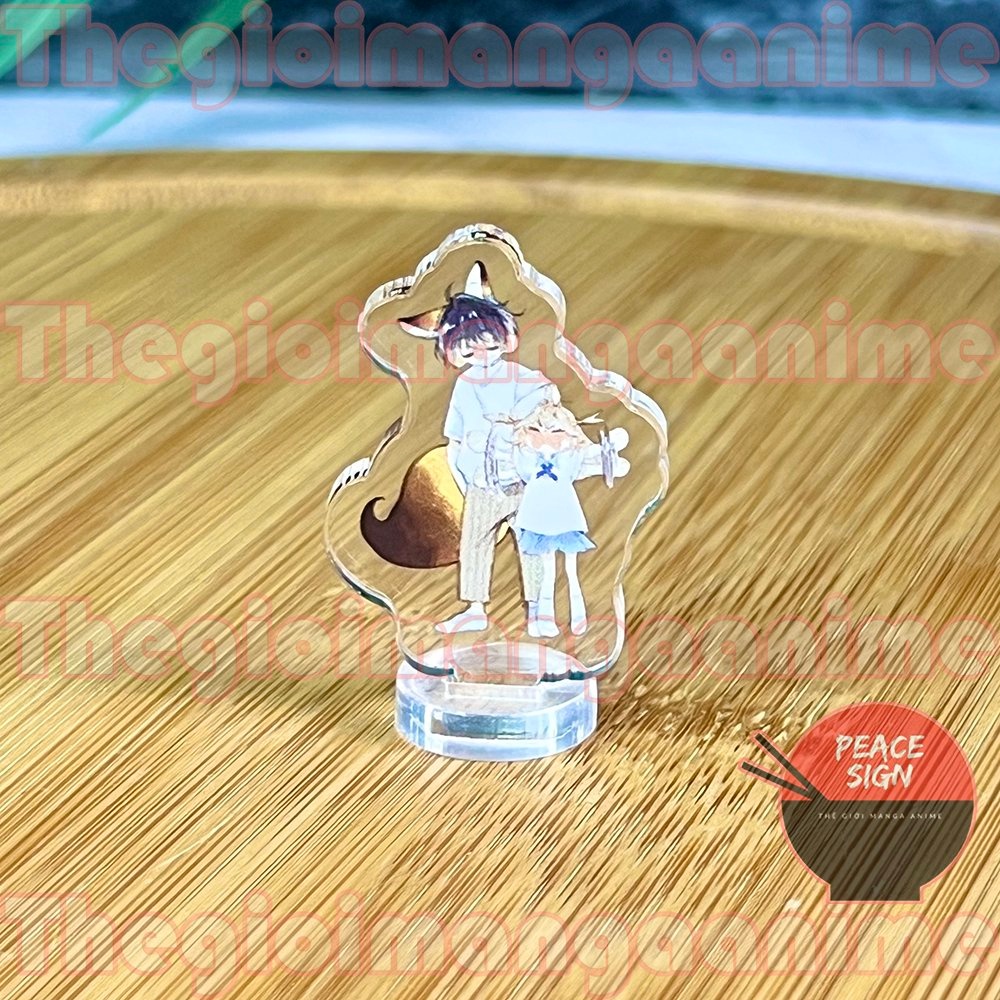 (3CM) Standee Tình yêu thầm kín Vụng Trộm Không Thể Giấu tượng mica acrylic in hình manhua chibi quà tặng xinh xắn