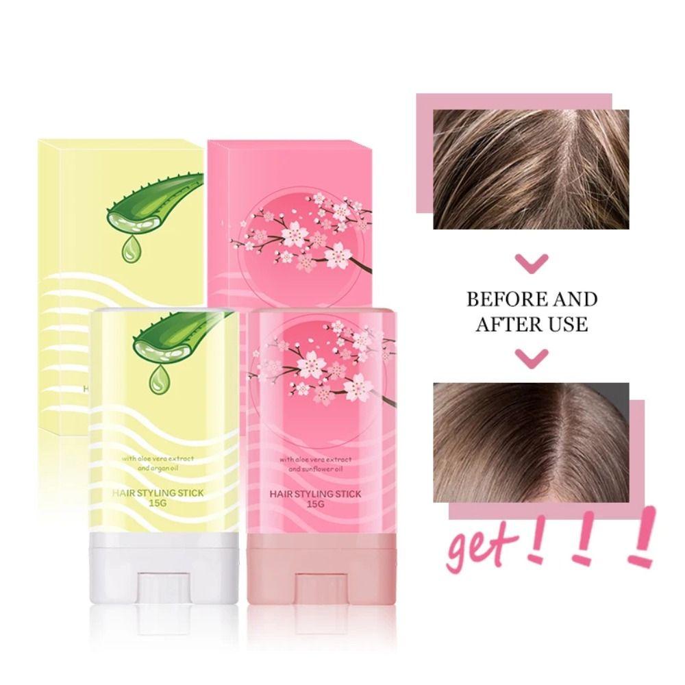 Que sáp tóc FAVORITEGOODS, Thanh tóc sáp mịn cố định di động, Kem tạo tác tạo kiểu tóc không nhờn cho nam nữ