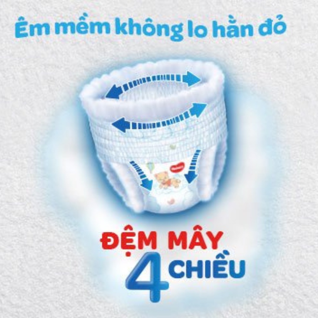 Bỉm tã quần Huggies Thin & Soft size XL 12-17kg 62 miếng - concung