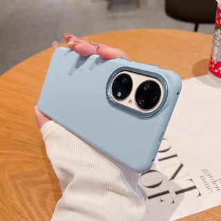 Ốp Điện Thoại Nhựa Cứng Cho Huawei P60 P50 P40 Pro Mate 50 40 30 Vỏ Bảo Vệ Cạnh Camera Kim Loại K01
