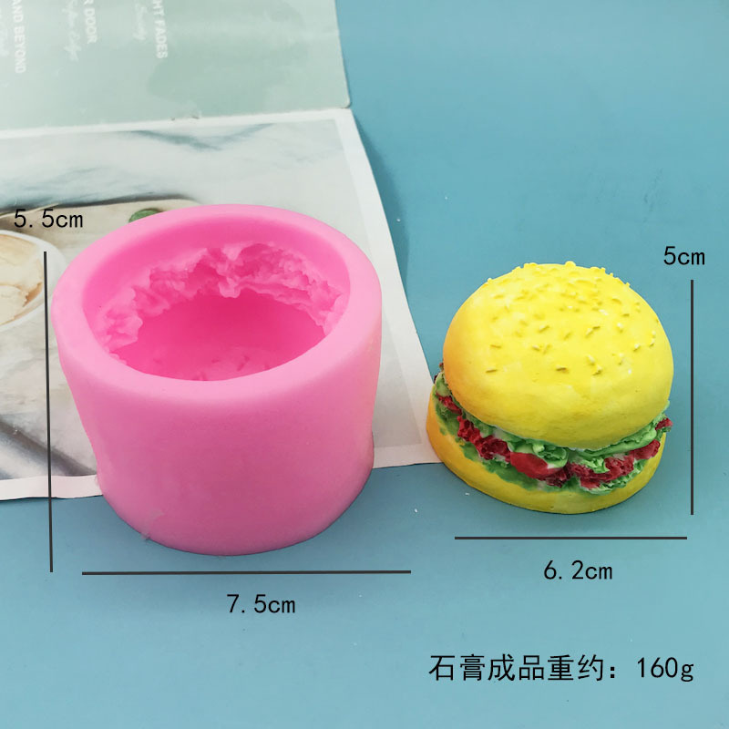 Khuôn Làm Bánh Bao / Nến Hấp 3d Bằng Silicone Diy