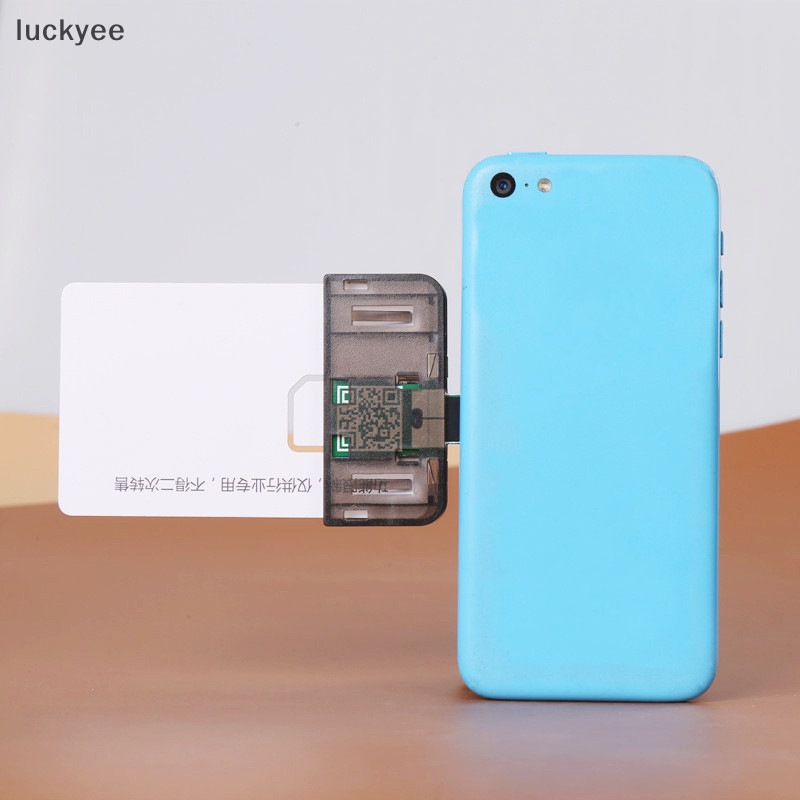 Luckyew Bộ chuyển đổi thẻ đọc SIM cho iPhone 5/6/7/8/X (Plug & Play)