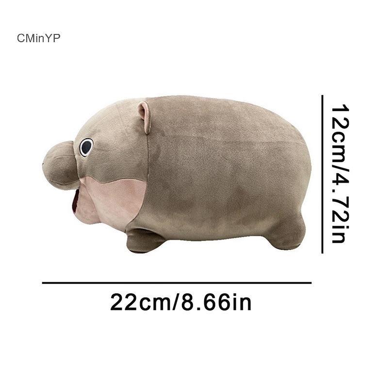Cyp Moo Deng Hippo Sang Trọng Búp Bê Thú Nhồi Bông Dễ Thương Trẻ Em Bé Trai Bé Gái Quà Tặng Giáng Sinh Thú Nhồi Bông Vinh Quang