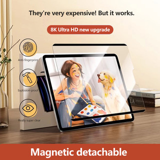 Phim Giấy Viết Mờ Từ Tính Cho iPad Air 8 Air 11 2026 M4 12th 2026 11inch A19 Air 13 M4 11th A16 10th 10.9 Pro 11 12.9 13 Air 13 11 7 6 5 4 3 Pro 2 1 10.2 9.7 Mini 7 6