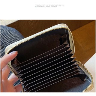 Ví Ngắn Dạng Gập Có Ngăn Đựng Thẻ In Hoạt Hình Cho Nữ
