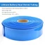 SUNKISSD Ống co nhiệt PVC 1 mét, Vỏ cách nhiệt Chiều rộng 30mm-200mm Vỏ bọc màng cách nhiệt, Vỏ cáp pin Lithium 18650 Lipo có thể co lại 18650 Pin Lipo 18650