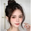 JUNYUE88US Nổ Giả, Kẹp Trong Phần Mở Rộng Tóc Tổng Hợp Nổ Tóc, Dài Vô Hình Xoăn Mặt Trước Dài Nổ