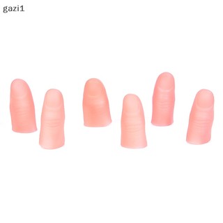 [gazi1] 3 Cái / bộ Giả Mềm Ngón Tay Cái Đầu Giả Xuất Hiện Ngón Tay Lừa Chống Đỡ Boutique