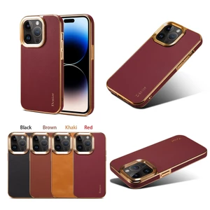 Dành Cho iphone15ProMax Ốp Lưng Accessorie Vỏ Bảo Vệ A02 Sang Trọng Da Xe Mạ Điện iphone14ProMax iphone13ProMax iphone15ProMax