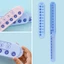 Thước phân giải toán học LAKAM, Thước trừ nhựa màu hồng / xanh, Trình diễn giảng dạy bền bỉ Di động trong vòng 20 Thước cộng Đồ dùng học tập