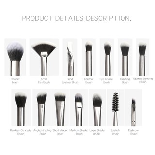 Bộ 13 Cọ Trang Điểm MAANGE Chuyên Nghiệp Lông Cọ Mềm Dễ Vệ Sinh