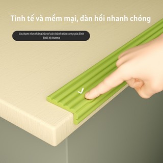 Miếng Xốp Bọc Cạnh Bàn Ghế MYD.23 Loại L-W, Chống Va Đập, Kèm Băng Dính