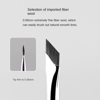 Bàn chải kẻ mắt EBINLANDS Blade, Bàn chải lông mày nâng cấp phẳng, Bàn chải chi tiết Góc mịn Bàn chải trang điểm chuyên nghiệp siêu mỏng Công cụ trang điểm
