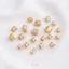 Miếng Đệm Hạt Miếng Đệm Màu Mạnh Mẽ Giữ 14K Mạ Vàng Micro-Dát Zircon Bánh Xe Lỗ Lớn Con Đường Qua Lỗ Eo Nhỏ Tự Làm Phụ Kiện Trang Sức