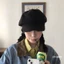 Merad Mũ beret Len Màu Nâu Phong Cách retro Anh Quốc Cho Nữ