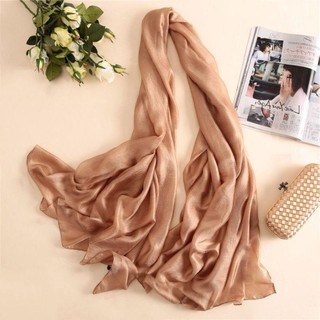 Khăn Choàng Chống Nắng Nữ Vải Lanh 180x85cm - NOOKSTORY, Phù Hợp Mọi Kích Cỡ