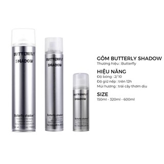 Xịt Gôm giữ nếp tóc cho cả Nam và Nữ  150ml, 320ml