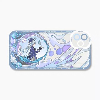 Ốp Điện Thoại TPU Silicone Trong Suốt Chống Sốc In Hình Game Genshin Va Chạm Furina Cho iphone 14 Pro Max 11 12 13 Pro Max