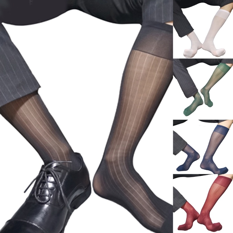 Jenniferab Nam Sheer Đầu Gối Tất Dài Trên Bắp Chân Hoặc Tất Đi Làm Vớ Nylon