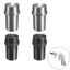 Máy phun cát BORAGETE, 5 / 6mm Bạc / Đen Soda Blaster, Phụ kiện vòi phun cát sắt