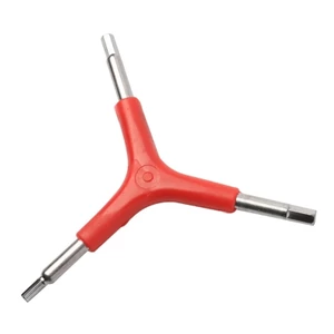 EDB * Công cụ sửa chữa xe đạp di động Hình chữ Y 3 chiều 4 5 6mm Cờ lê lục giác Xe đạp Bộ cờ lê lục giác bên trong Cờ lê mô-men xoắn