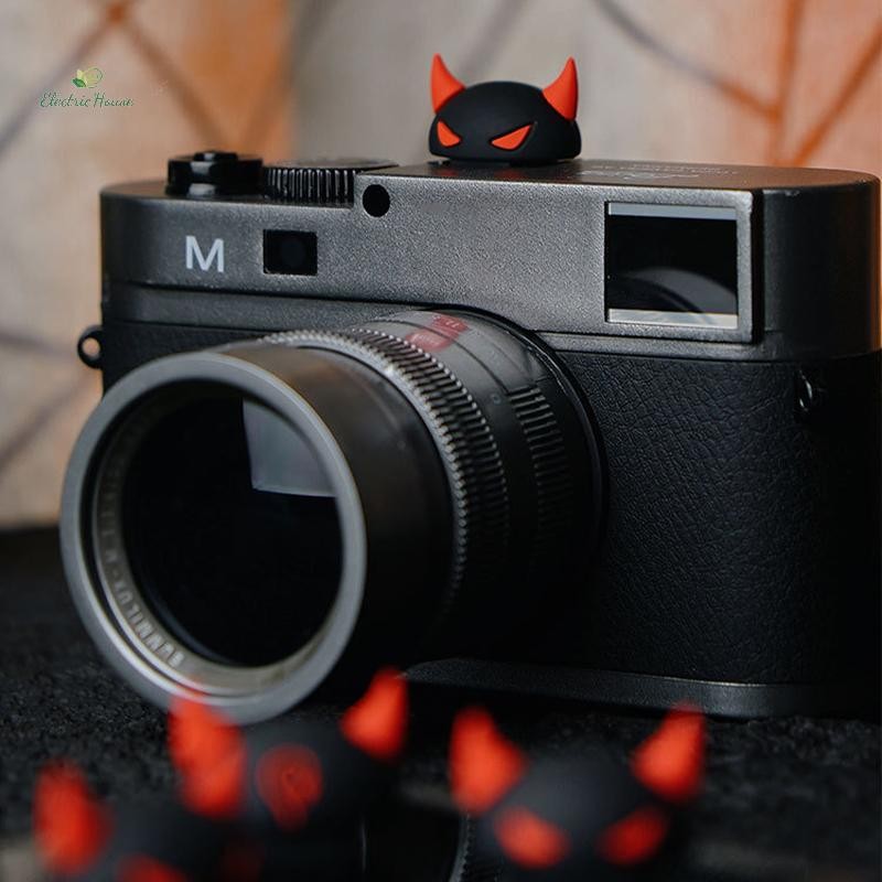 [Nhà Điện] Demon Hot Shoe Protection Cover Máy Ảnh SLR Hot Shoe Chống Bụi Hoạt Hình Dễ Thương Chụp Ảnh mới