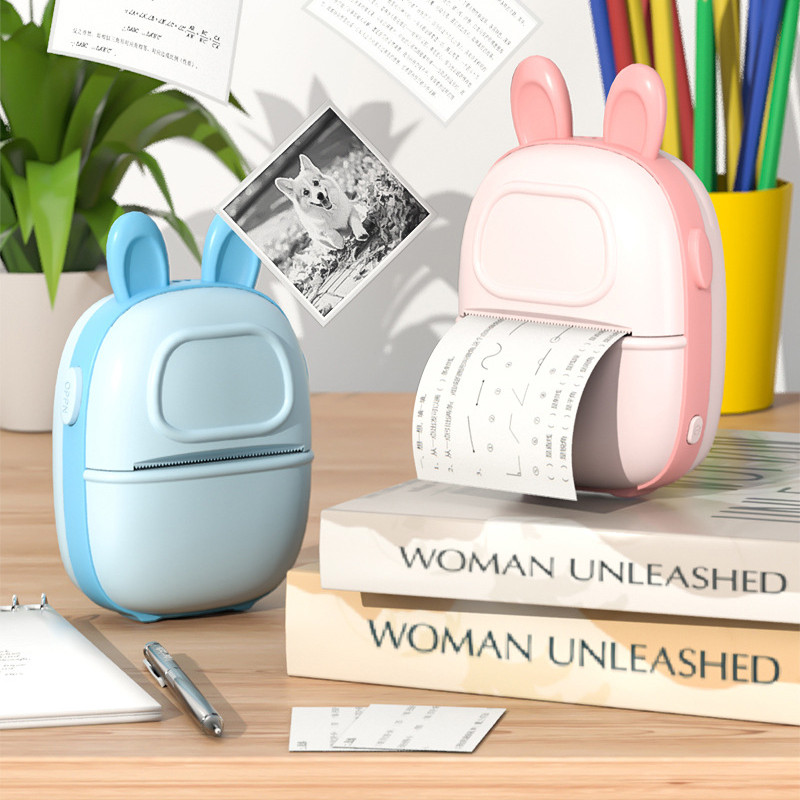 Máy In Nhiệt Mini Bluetooth cầm tay,Kết nối Bluetooth,không cần mực,Máy in Hoá đơn,Tài liệu,Phao,Nhãn dán,Ảnh