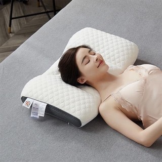 Gối GÒN tự nhiên cao cấp chống ngáy hỗ trợ giảm mỏi cổ vai gáy siêu mềm dễ chịu ngủ ngon sâu