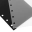 Túi Chất Kết Dính DARON, Túi Lá Rời 6 Vòng Chống Thấm Nước, Sinh Viên PVC Transparen A6 Notebook Chia Trang Văn Phòng Phẩm