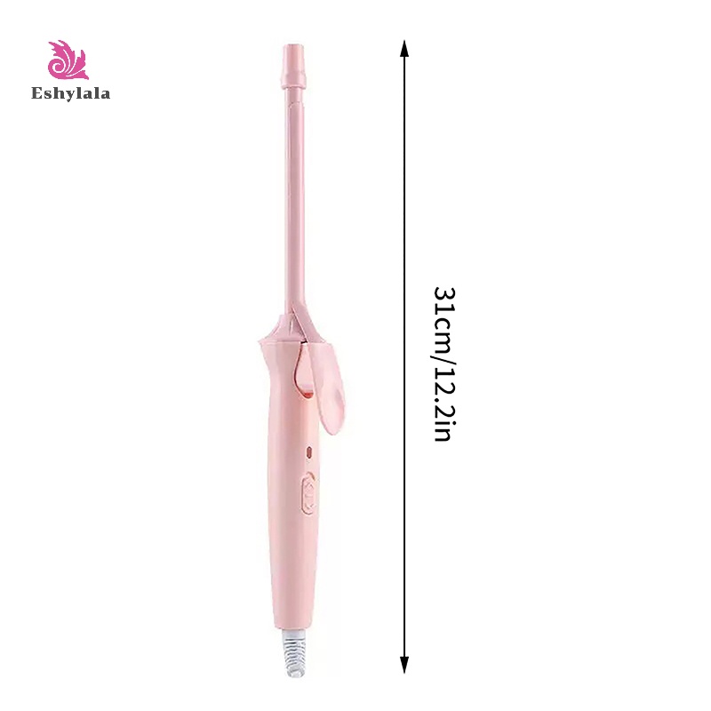 Máy uốn tóc điện 9mm Gốm Coag Uốn sắt Unisex Uốn cây đũa phép gia đình Tạo kiểu tóc Waver 20W [MỚI]