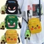 Túi Đeo Chéo canvas In Hình pikachu Thời Trang Chất Lượng Cao Trọng Lượng Nhẹ Giải Trí Ngoài Trời Cho Trẻ Em Người Lớn