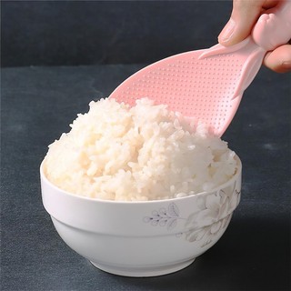 Muỗng xới cơm chống dính cao cấp không bị đổ. Môi, Muôi cơm chịu nhiệt tự đứng an toàn dễ sử dụng - SUNND