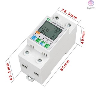 WiFi Intelligent Electric Meter with LCD Display and Mobilephone APP Control for Power Meter