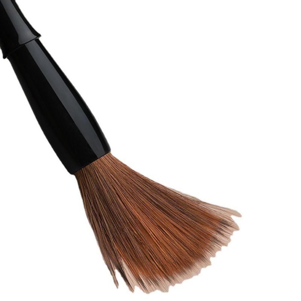Bàn chải viết kịch bản DELMER, Bàn chải thư pháp Bàn chải sơn nghệ thuật, Tay cầm bằng gỗ chuyên nghiệp Bàn chải thư pháp sắc nét tóc sói Nghệ sĩ