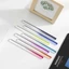 Thước khối TUYỆT VỜI, Thước thẳng Acrylic 20CM, Công cụ vẽ trong suốt màu Gradient chất lượng cao Đồ dùng văn phòng trường học