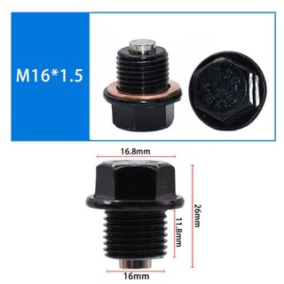 SENRTY Động Cơ Xả Đai Ốc Bu Lông, Phích Cắm Xả Dầu Động Cơ Nhôm, Chất Lượng Cao Mịn M12 / M16 / M20 Đai Ốc Vít Ô Tô Phụ Kiện
