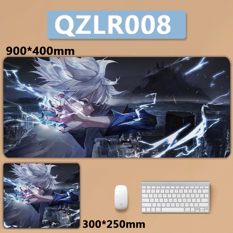 Hunter x Hunter Gon Killua Kurapik Hisoka Leorio Chrollo Phantom Troupe XXL Lớn Mousepad Bàn Phím Miếng Lót Chuột Miếng Lót