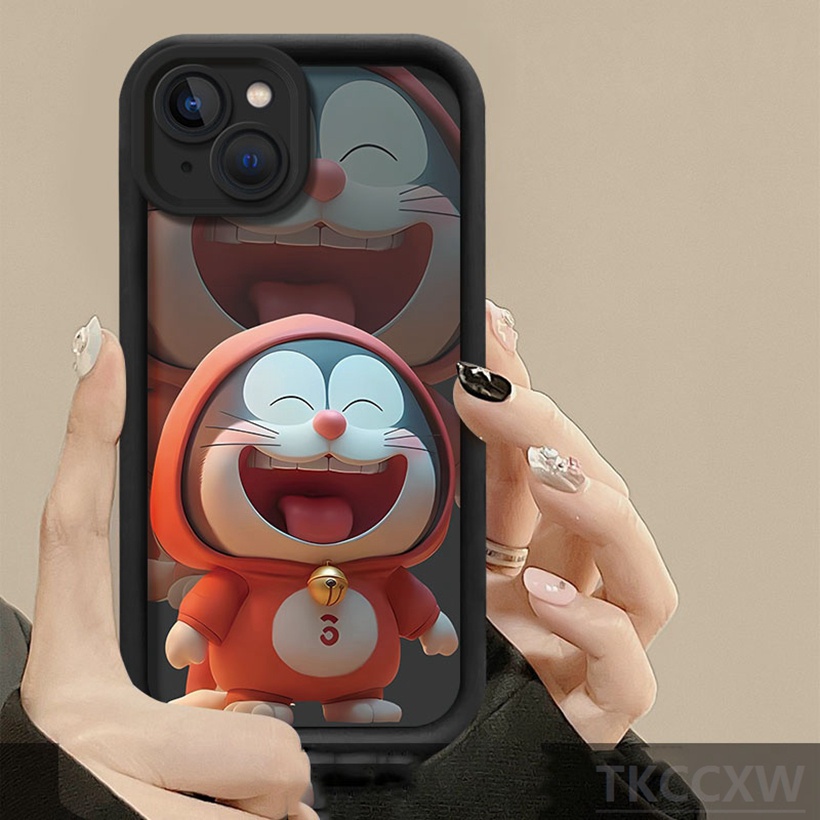 Dễ Thương Ốp Điện Thoại Mềm Chống Rơi Họa Tiết doraemon Hoạt Hình Cho iphone 12 11 pro max x xr xs max