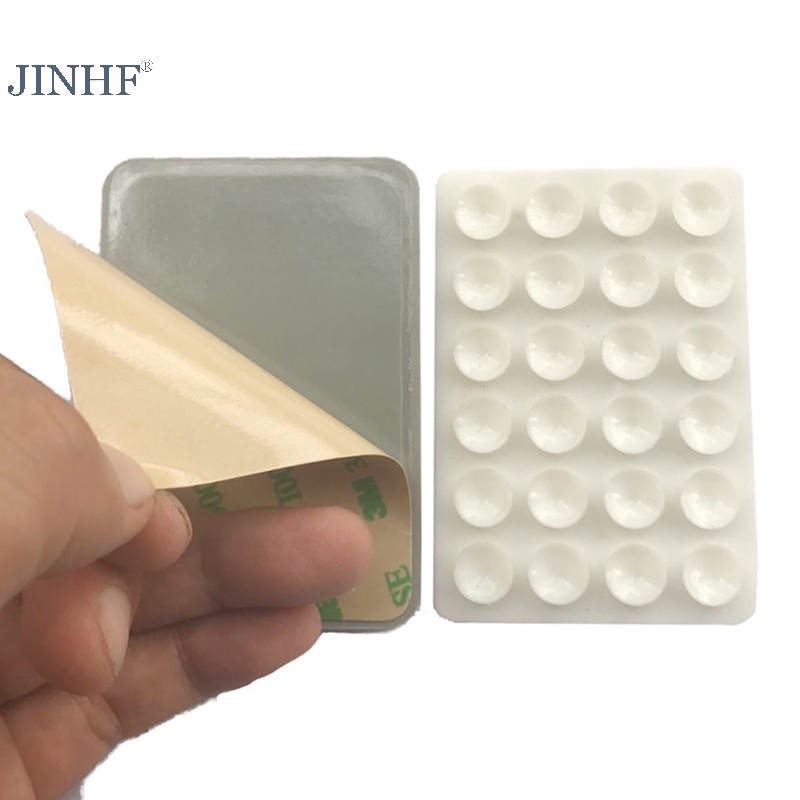 Cốc hút một mặt bằng silicon JINHF Điện thoại di động Nhãn dán chống trượt HOT