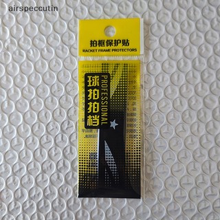 Airspecutin Vợt Cầu Lông Miếng Dán Bảo Vệ Nhiều Màu Chống Ma Sát Đơn Giản Tháo Lắp Di Động Khung Dơi Dòng Băng Bảo Vệ Diy EN