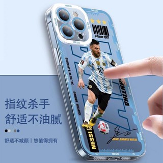 Ốp Điện Thoại tpu Mềm Trong Suốt Chống Sốc In Hình Cầu Thủ Bóng Đá Cho iphone 11 12 pro 6 6s 7 8 plus x xs xr max