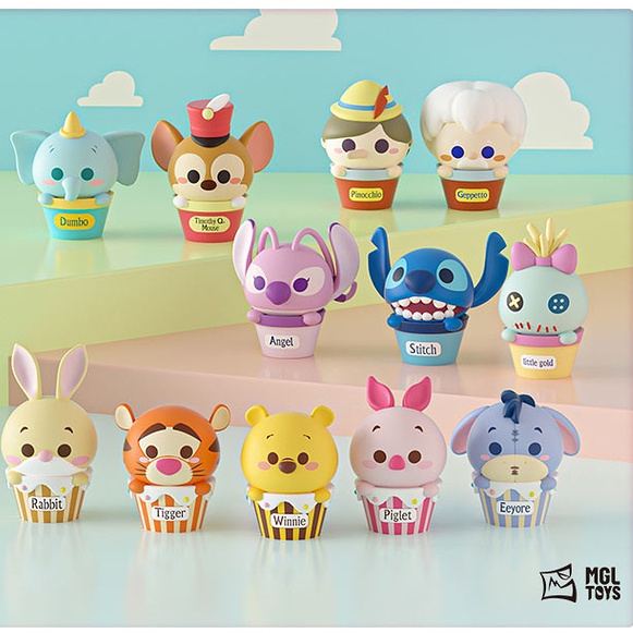 Disney Hộp Đựng Hạt Đậu Đồ Chơi Nhân Vật Hoạt Hình Công Chúa stitch Chuột mickey