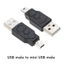 Charmantcc1 Bộ chuyển đổi USB Mini USB sang Micro USB Bộ chuyển đổi hai chiều Hỗ trợ đồng bộ hóa dữ liệu sạc