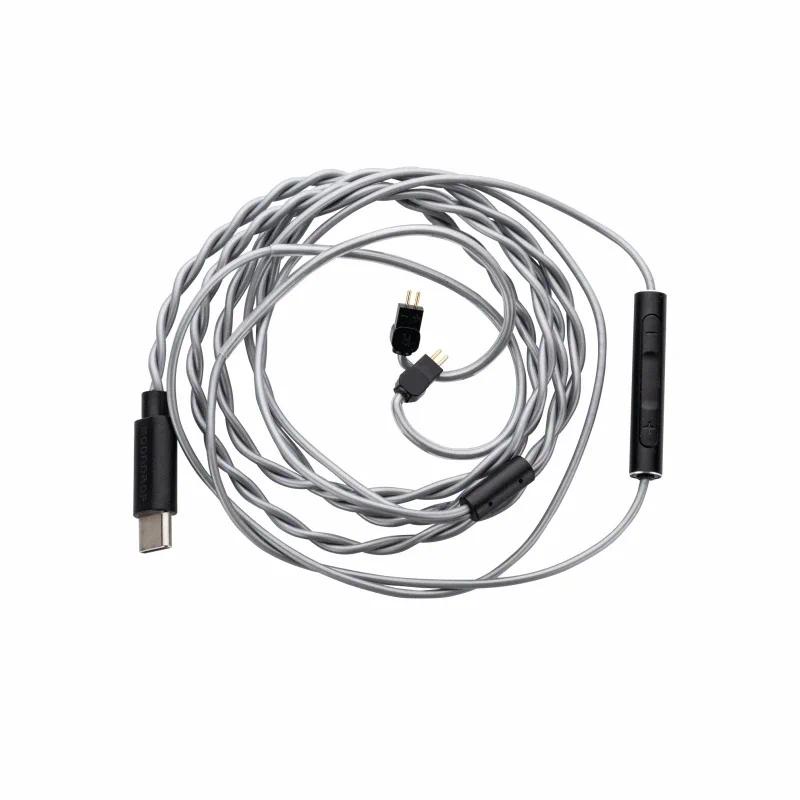 Dây Cáp Tai Nghe Nâng Cấp CDSP DSP Type-C 2Pin 0.78mm Kèm MIC Cho Điện Thoại Android USB-C Aira SE Chu 2 Kato