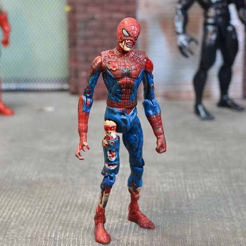 Hasbro Zombie SpiderMan action figures, 16CM joint movable model
