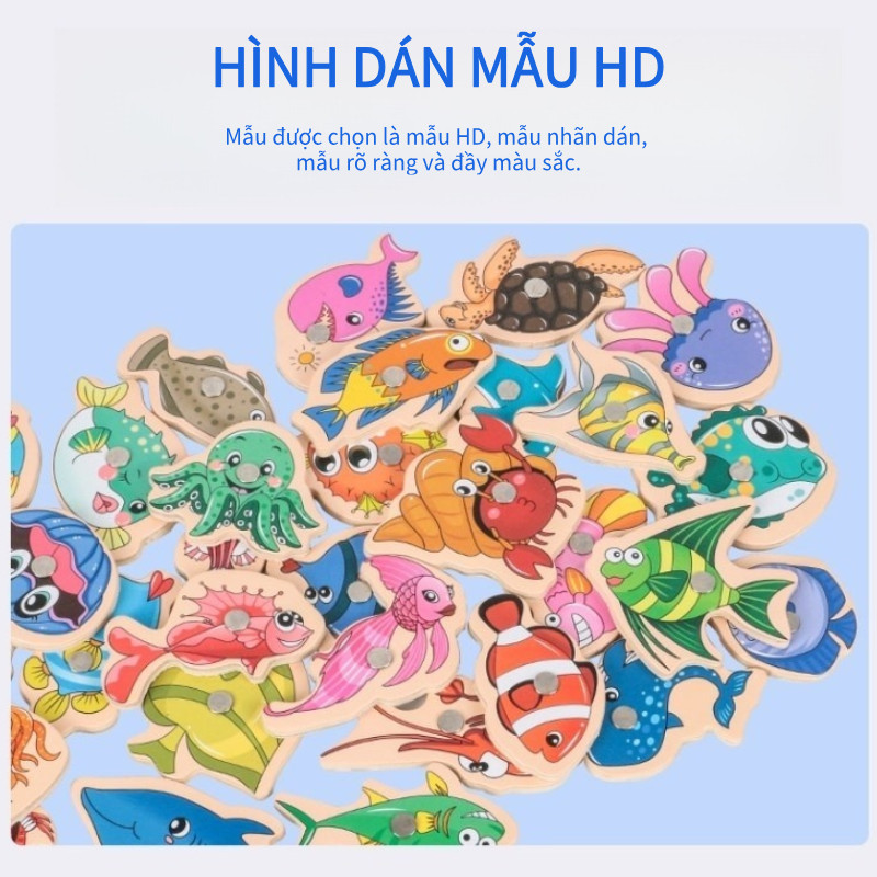 Đồ Chơi Câu Cá Biển - Trò Chơi Câu Cá Phiêu Lưu & Huấn Luyện Phản Xạ Nhanh Cho Trẻ 4-8 Tuổi
