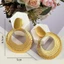 Treeling Hình Học Thanh Lịch Bông Tai Tròn Phong Cách Retro Phụ Kiện Tai Cho Nữ